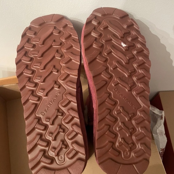 Bearpaw Boot Pink Size 6 New - Picture 5 of 5